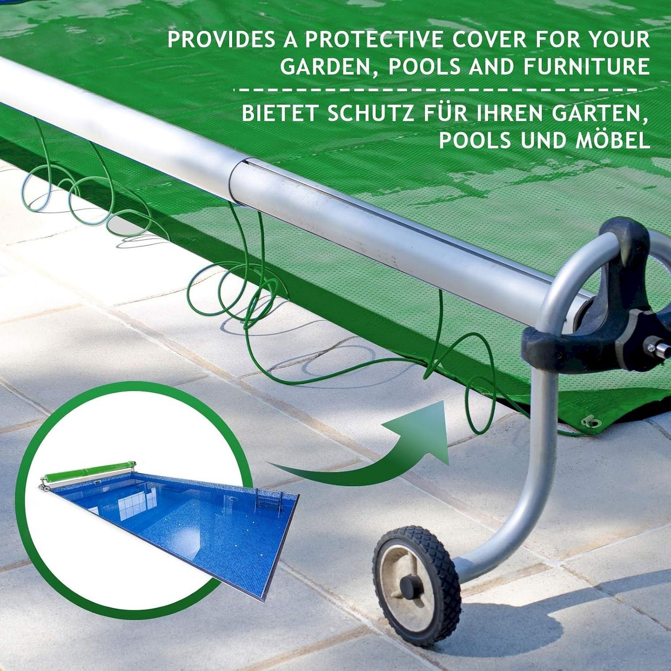 Altro: Abdeckplane 5x6m wasserdicht PVC – Nuovo e nell'imballaggio originale da Bottighofen venduto da zaap 5