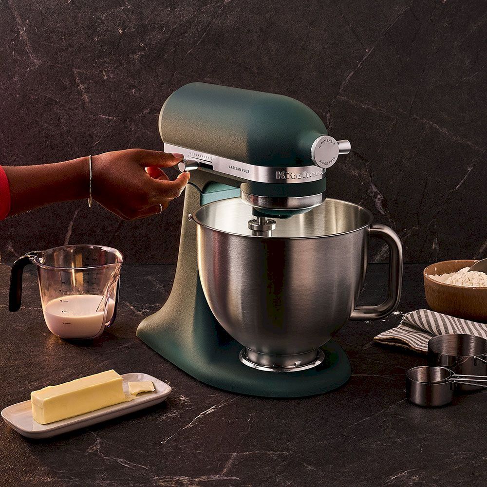 Küchengeräte: KitchenAid ArtisanPlus Pebbled palm – Neu und originalverpackt aus Bottighofen von zaap 4