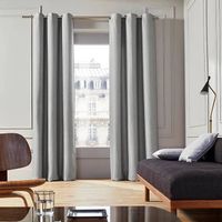 PAIRE DE RIDEAUX MADURA COCONUT PERLE 145 x 277 CM