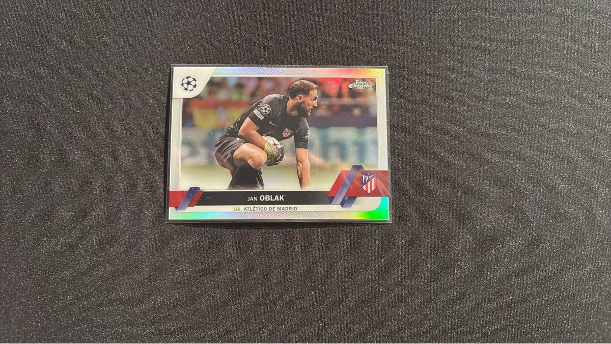 Topps Carte collezionabili: Jan Oblak - Atletico Madrid - Topps Chrome - Holo – Usato da Kaiseraugst venduto da Baum_12