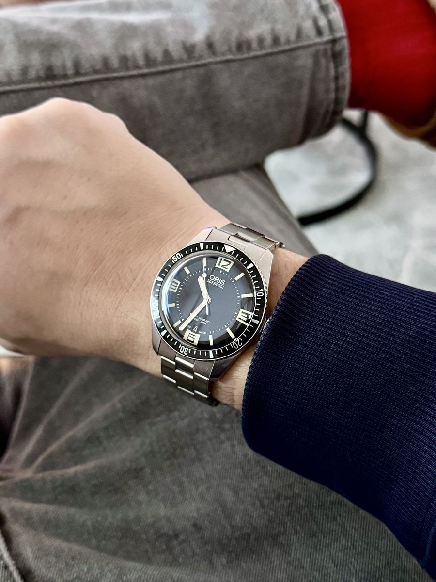 Oris Montres: Oris Diver Sixty-Five – D'occasion à Zürich par Revilo15
