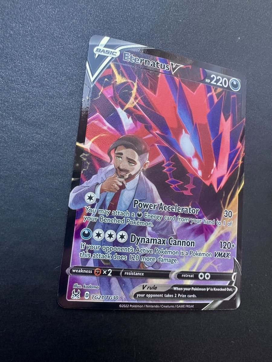 Pokémon Carte collezionabili: Eternatus V #TG21 - Lost Origin - Ab 1.- CHF! – Usato da Bern venduto da HugoStiglitz11 1
