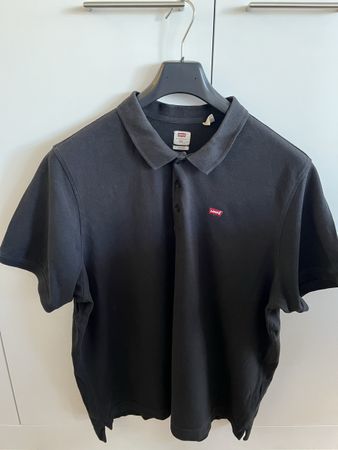 Schwarzes Levi's Poloshirt, Grösse XXL