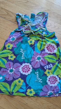 Blumenkleid Sommer Grösse 92 (4J), top Zustand! 🌻