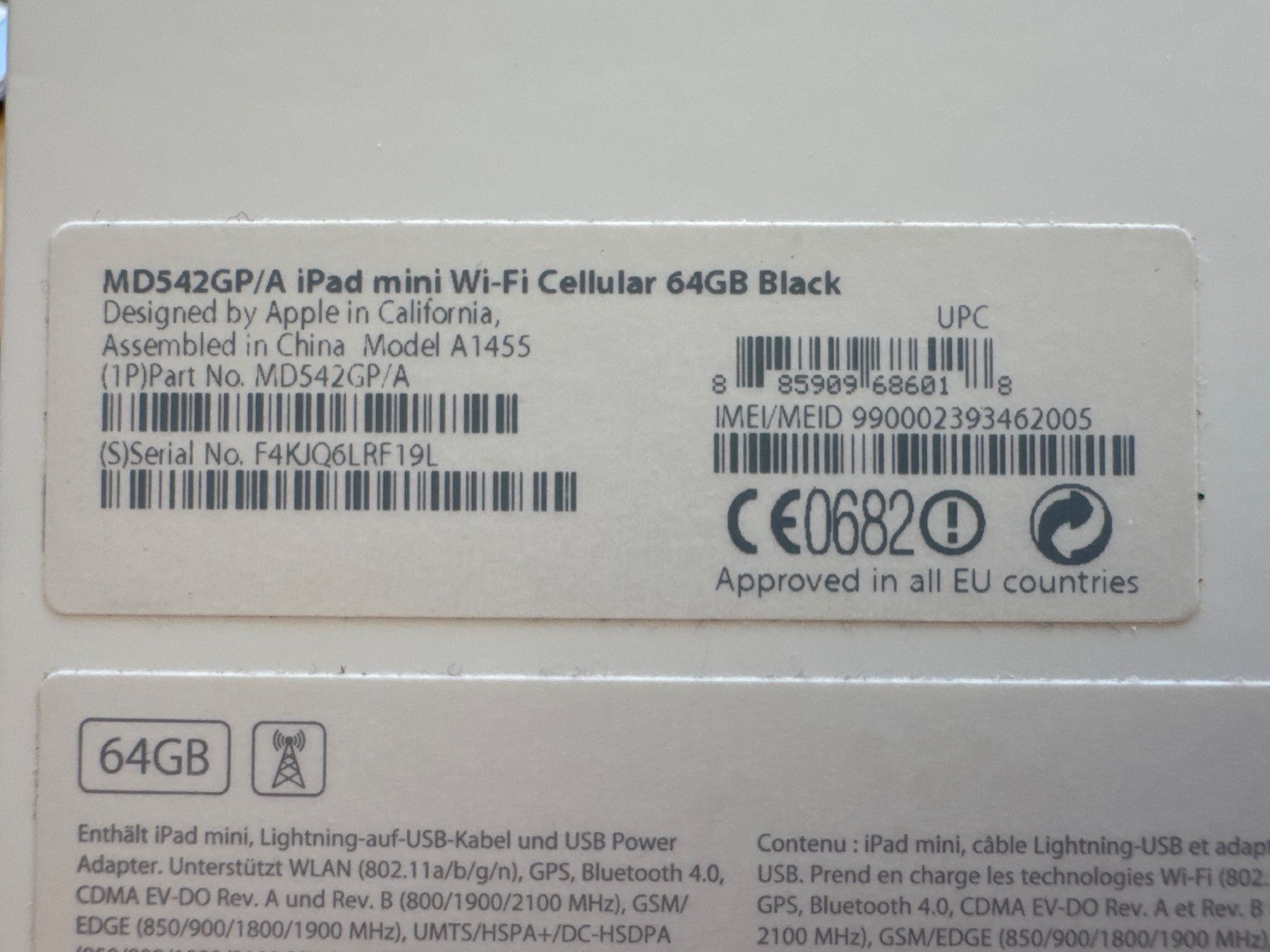 Apple Tablet PC: Airpad Mini – Gebraucht aus Männedorf von m.lutz 4