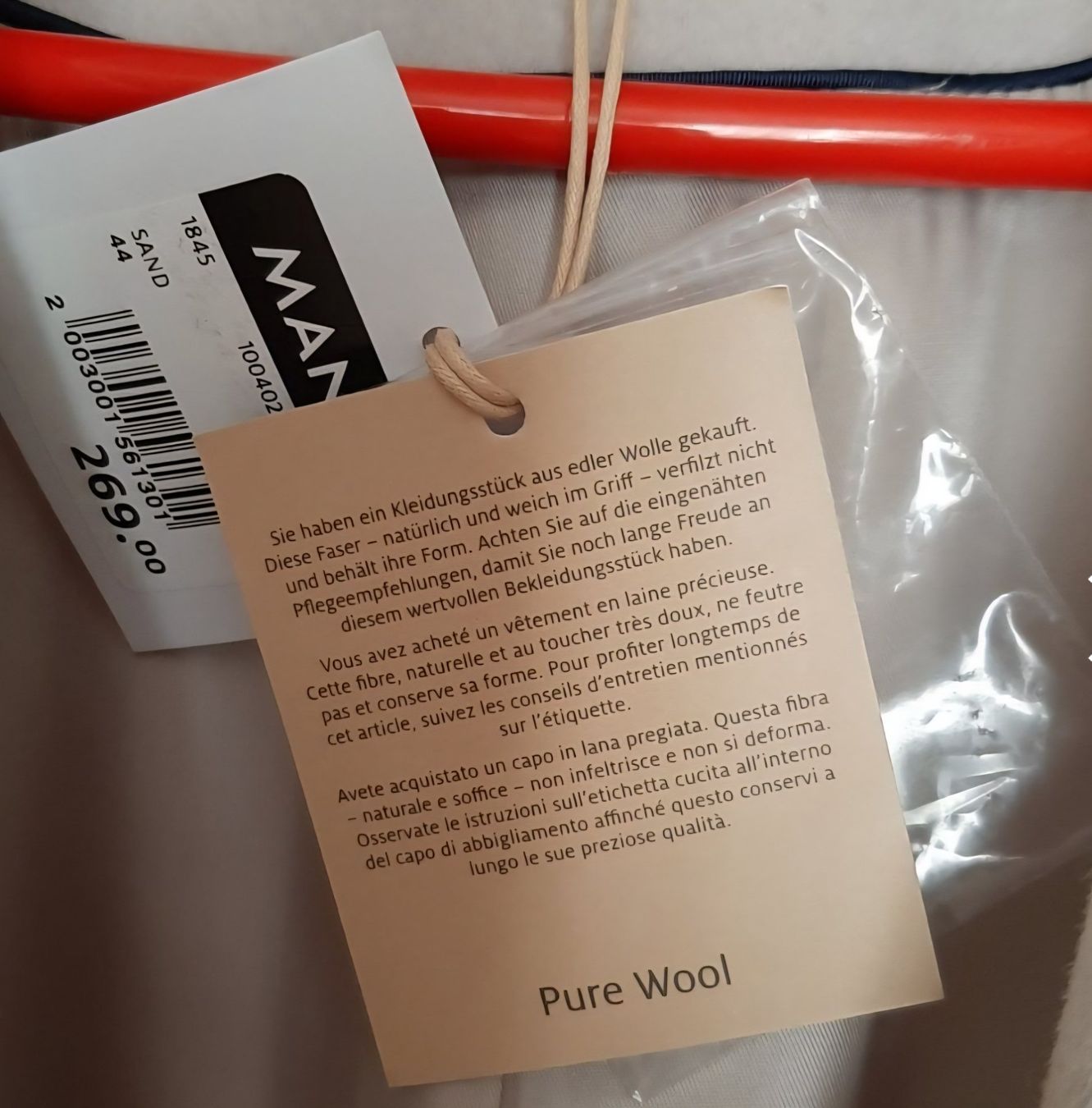Manor Cappotti: Echter Wollmantel von Manor – Nuovo (secondo la descrizione) da Zürich venduto da Sustainability 4
