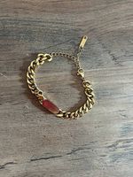 Stainless Steel 18K vergoldetes Armband.