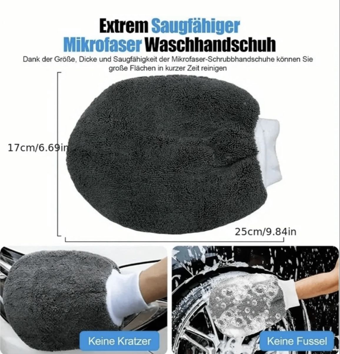 Sonstiges für Haushalt & Wohnen: Auto Reinigungs Set, 11 Teilig, Microfaser, Neu! – Neu und originalverpackt aus Emmenbrücke von engueteDeal 4