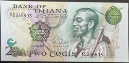 Ghana 2 Cedis 1977 - non circ./unz