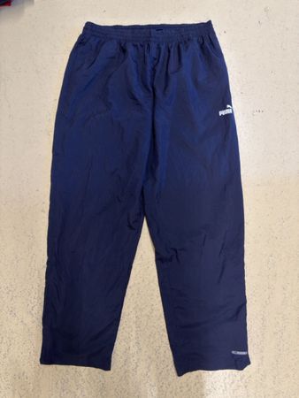 Vintage Puma Trackpants, dunkelblau, Grösse XL, Top!