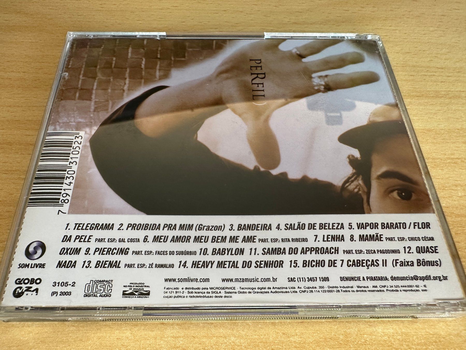 CD: Zeca Baleiro – Perfil – Usato da Rikon im Tösstal venduto da Alpenmutz 1
