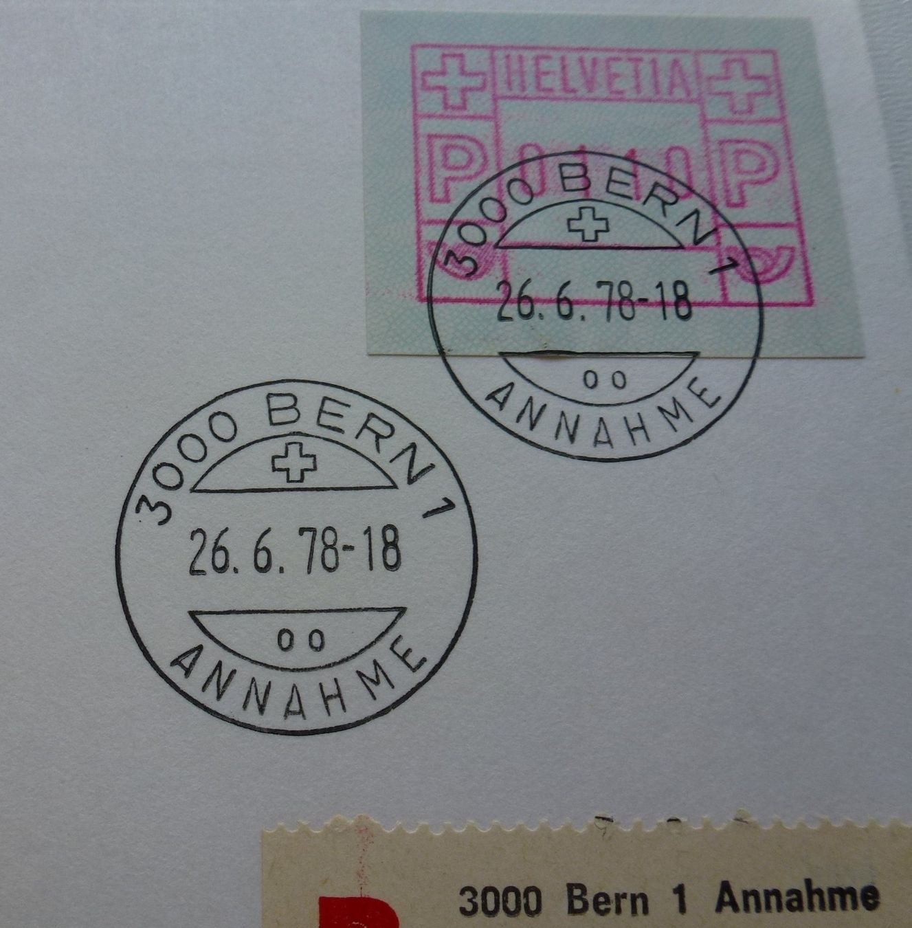 Tutti i francobolli: ATM 1978 ++ 4 FDC Briefe einzeln mit ATM Typ 2 - 26.6.1978 – Usato da Walkringen venduto da Casablanca777 2