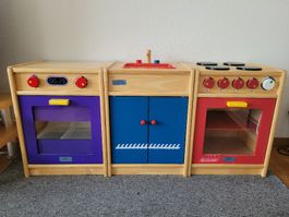 Spielküche mit viel Zubehör