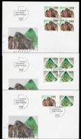2003, 1094-1095, Viererblockserie + EM je auf FDC (15047)