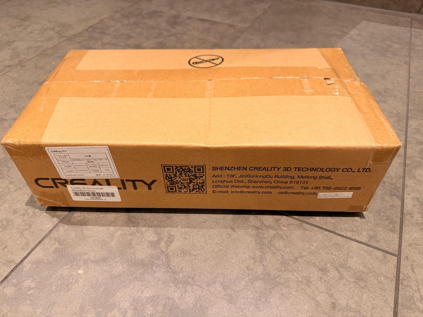 Creality Stampanti 3D: Creality 3D-Druckerzelt 650x650x710mm – Nuovo e nell'imballaggio originale da Birmenstorf AG venduto da Beni123456789 1