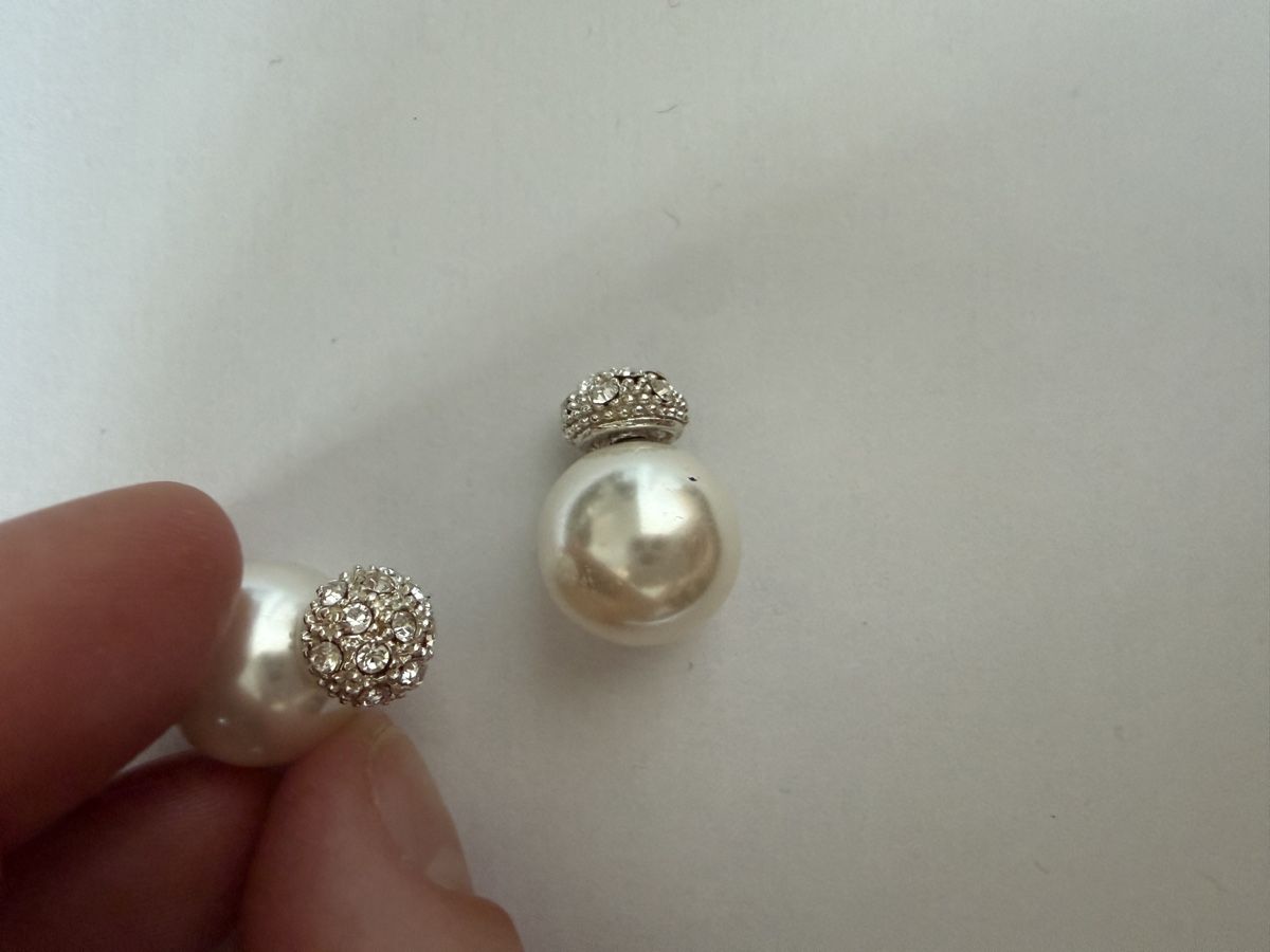 Ohrringe & -stecker: Elegante Ohrstecker/Ohrringe mit Perlen / Glitzer – Gebraucht aus Seewen SO von HappyHappyHappy 1