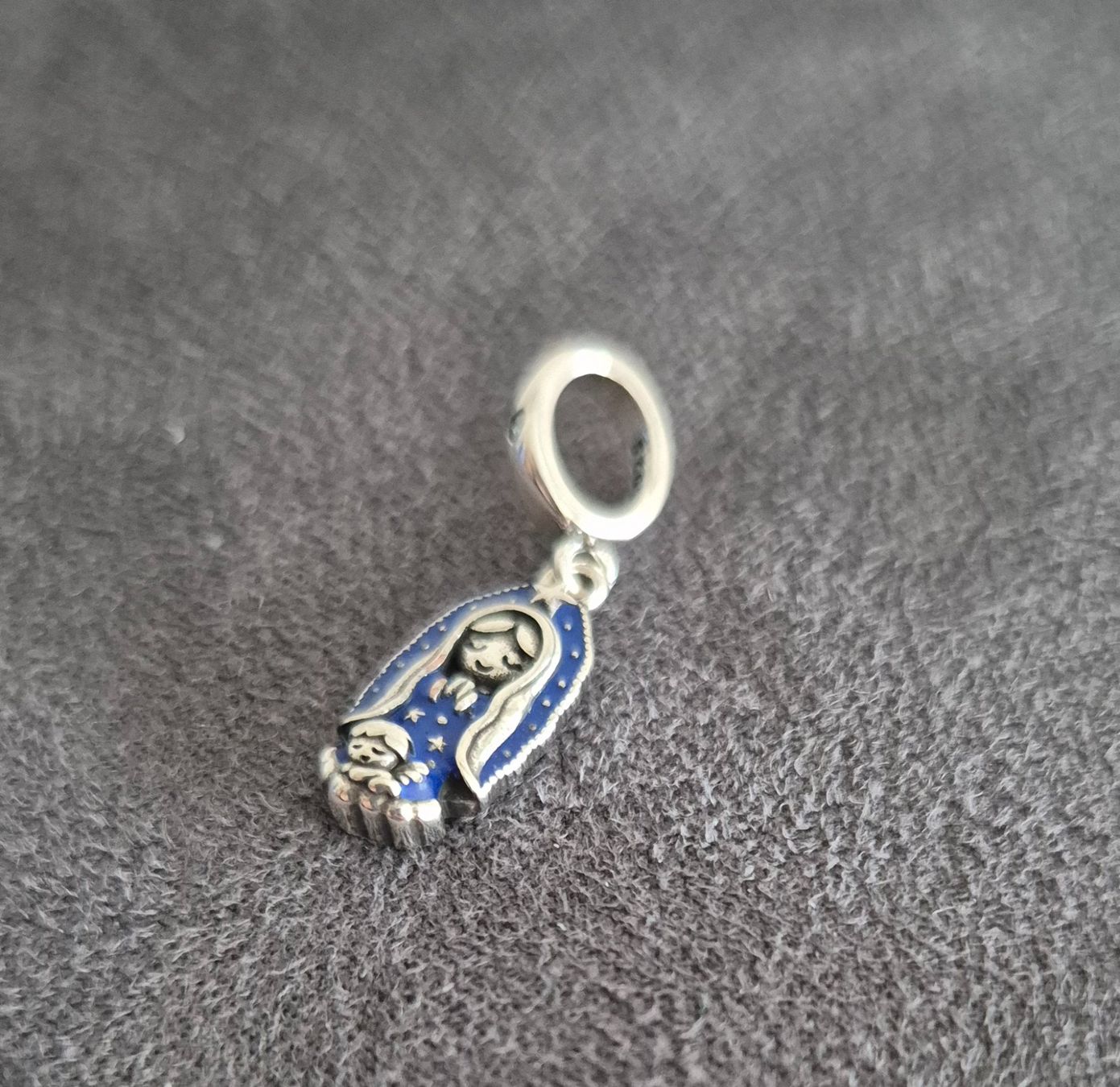 Ciondoli: Silber Charm heilige Maria +Garantie – Nuovo (secondo la descrizione) da Rotkreuz venduto da Carbone_Bijou-Shop 1