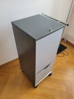 Rollwagen mit Schubladen und Ablage grau guter Zustand