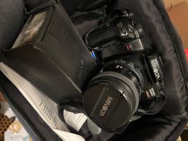 Minolta Dynax 600si Classic Spiegelreflexkamera Set Top
