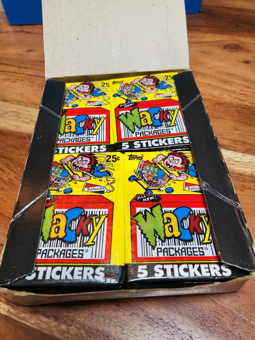 Topps Carte collezionabili: TRADING CARDS WACKY PACKAGES 1991 – Nuovo e nell'imballaggio originale da Schönenberg ZH venduto da heaangst 1