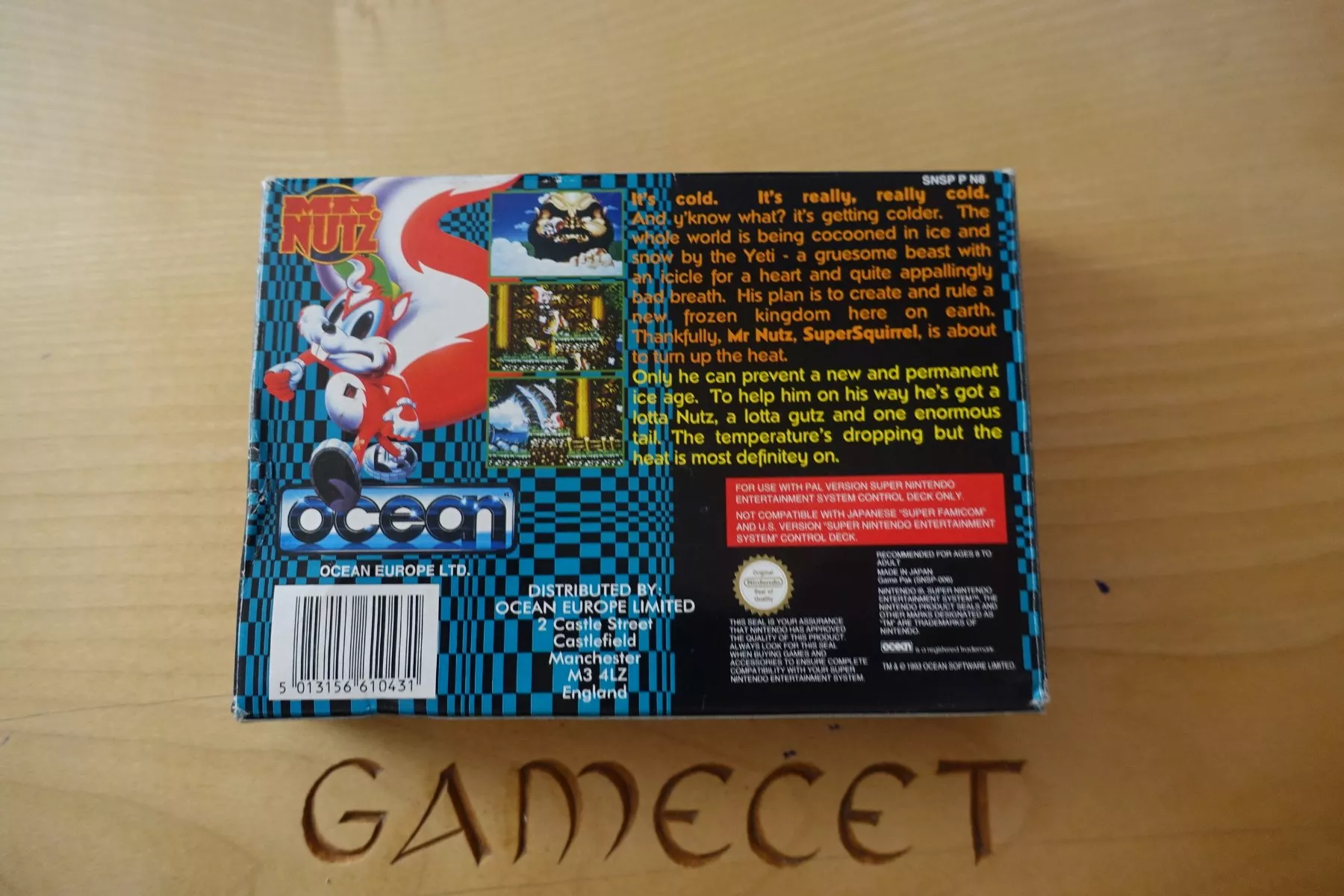 Nintendo Spiele: Mr. Nutz - UK-Version – Gebraucht aus Steinach von Gamecet 5