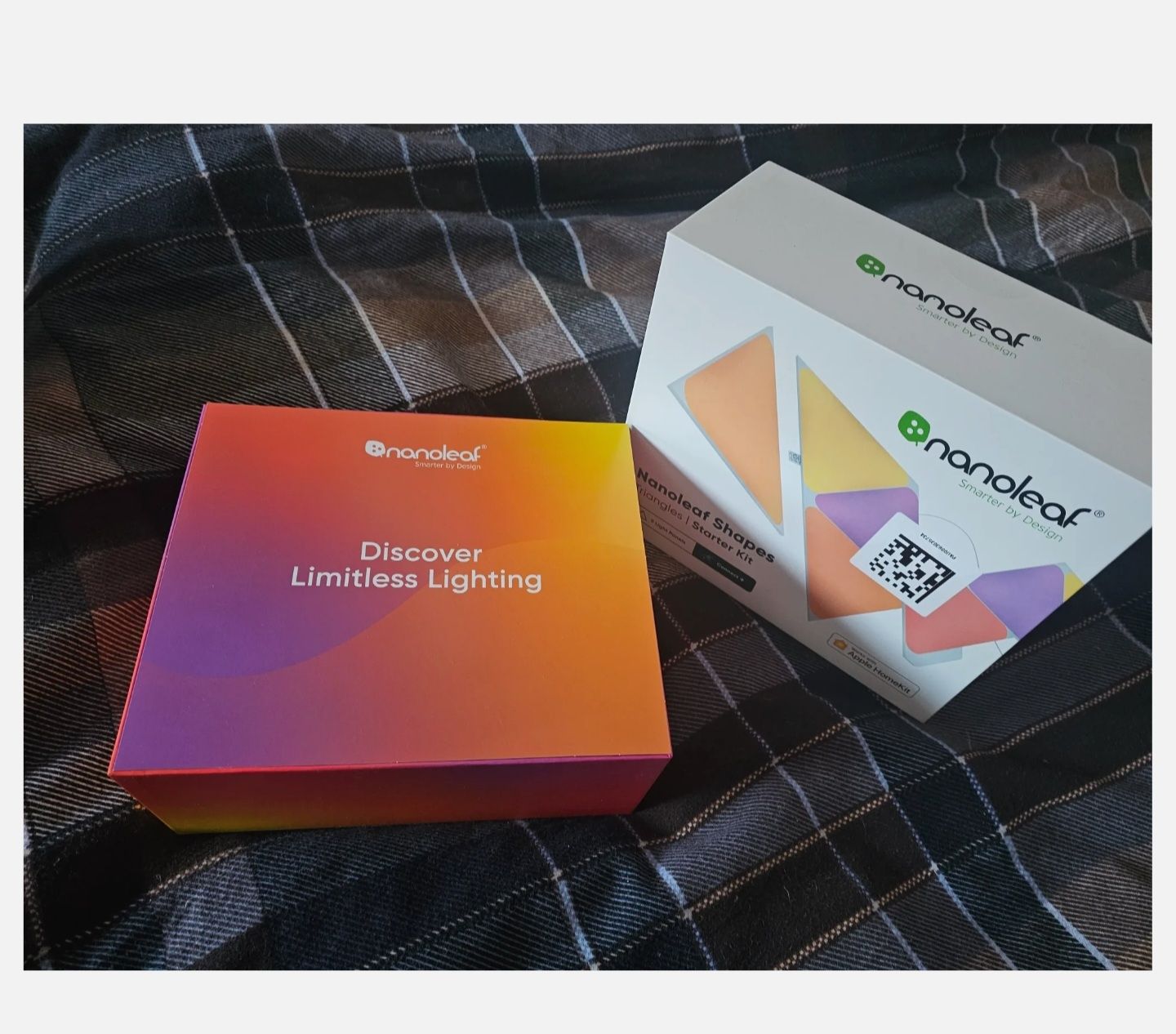 Nanoleaf Lampade: Nanoleaf Shapes Triangles Starter Kit – Usato da Grindel venduto da Katzenbaum007