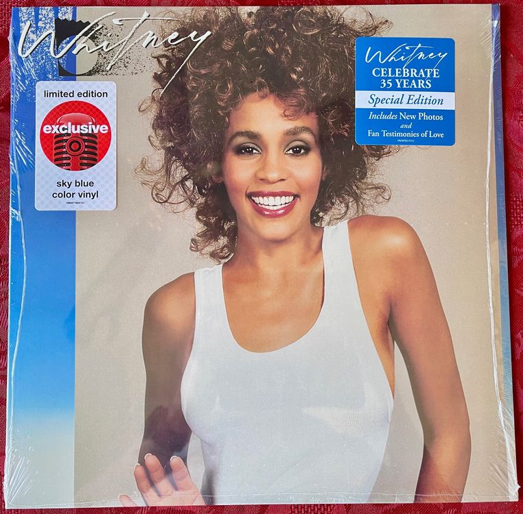 Whitney Houston Whitney Lp Sky Blue Vinyl Target Sealed Usa Kaufen Auf Ricardo