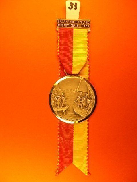 Medaglie: Medaille -Volkmarsch Internationale 1973 – Usato da Glis venduto da Gliserhorn