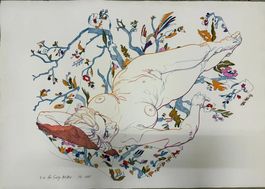 Frauen-Akt mit Zertifizierung „Matthieu Litho Switzerland“