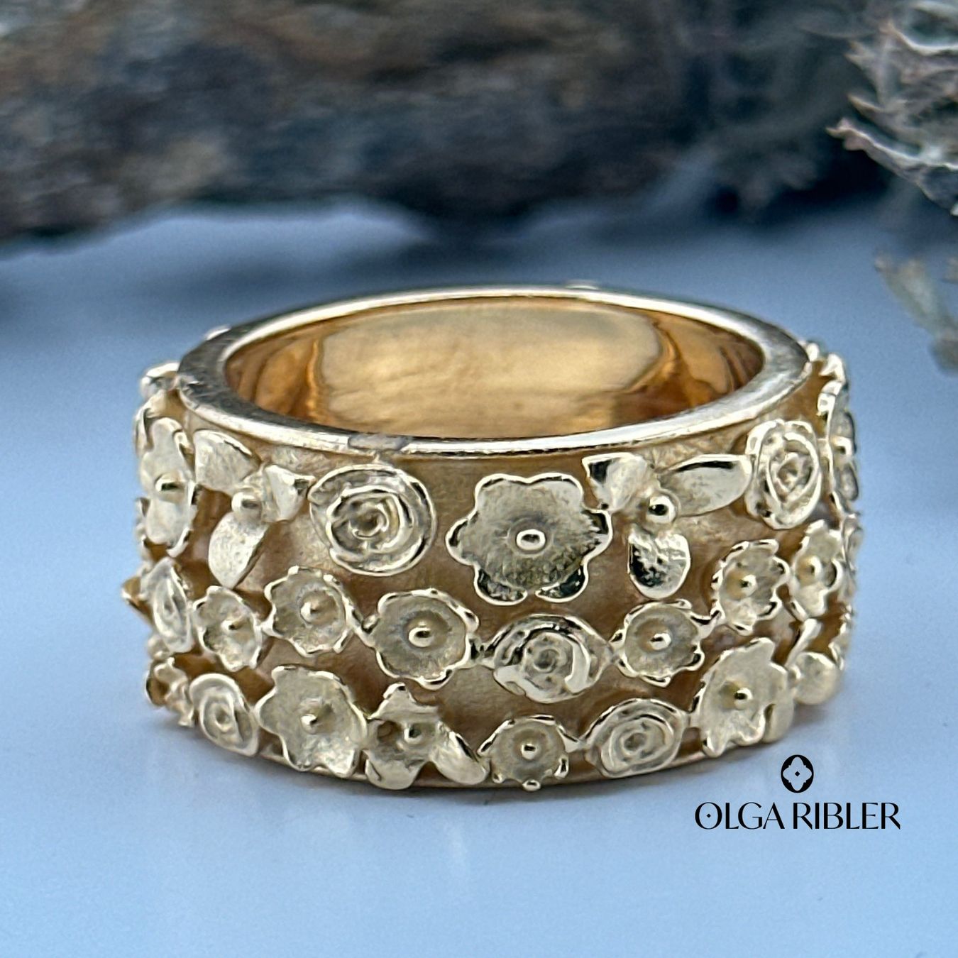 Olga Ribler Bagues: Statement Silber Ring 925  Grösse 64 – Neuf (Voir description) à Luzern par Schmuckoutlet 3