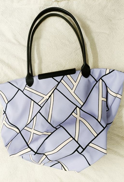 Longchamp Borse da donna: Neue Longchamp Tasche mit raffiniertem Muster – Nuovo (secondo la descrizione) da Basel venduto da Fehlen 1