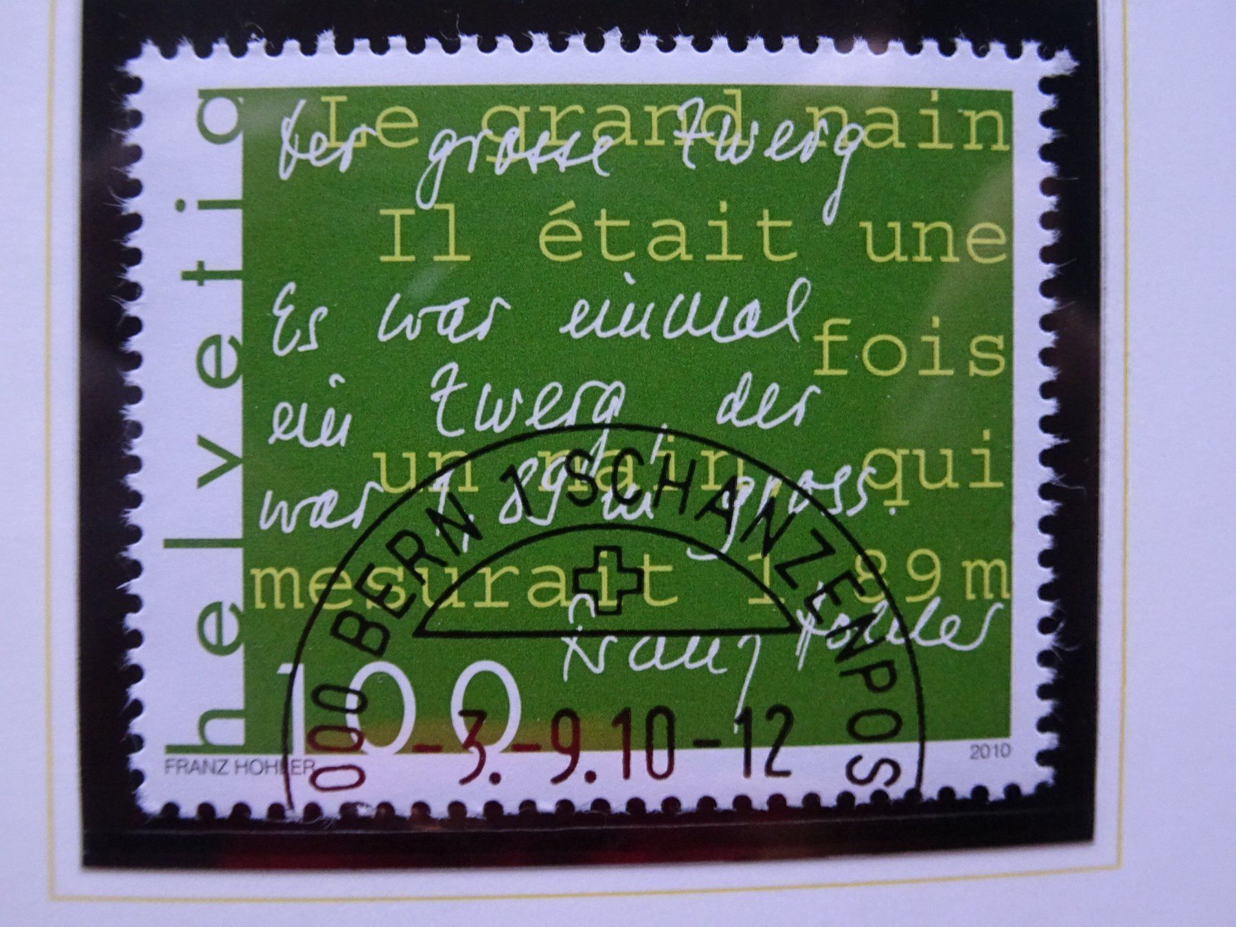 Tous les timbres: 2010 – Neuf (Voir description) à Aadorf par Chnorli-Furz