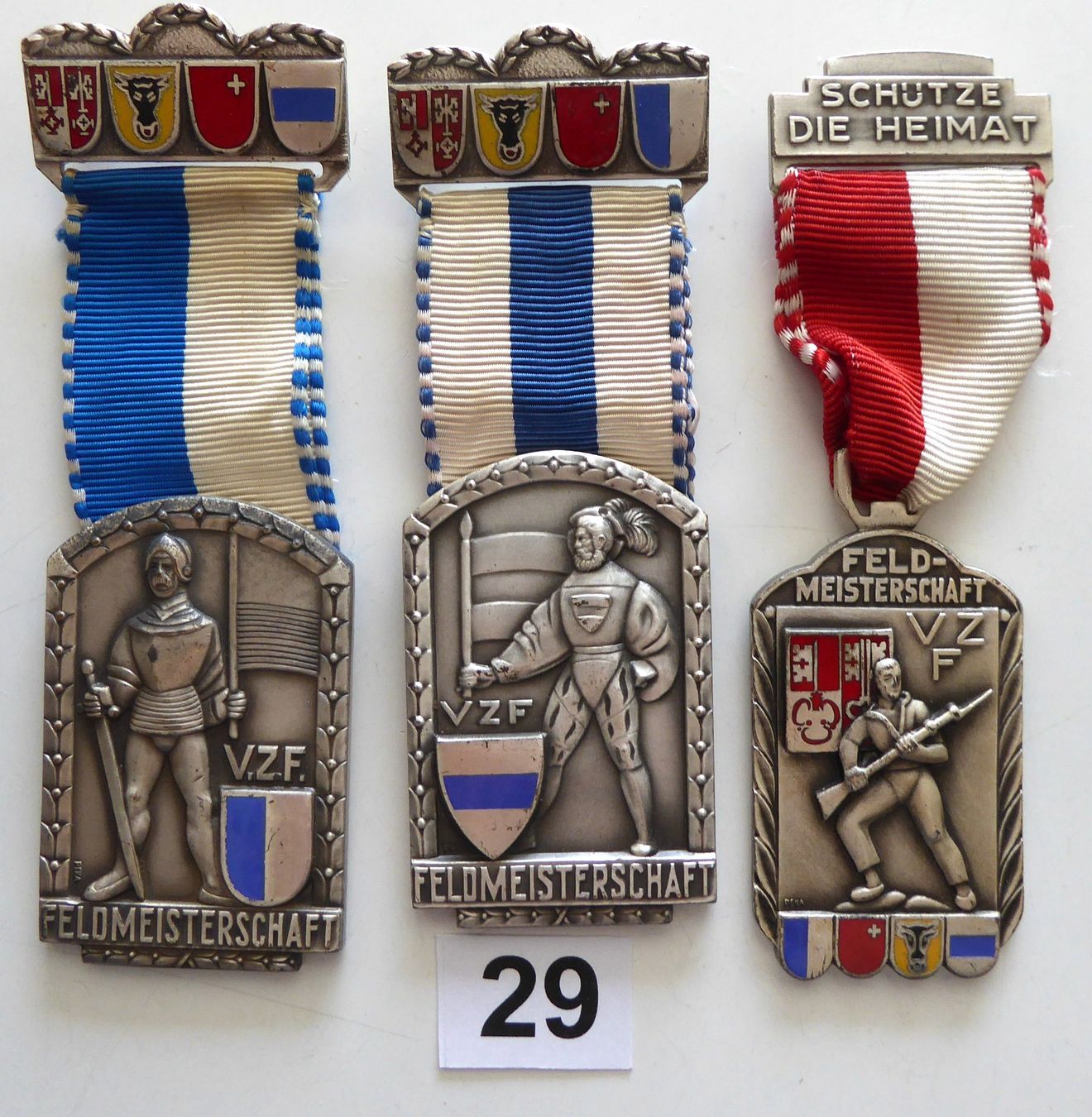 Medaglie: VZF Feldmeisterschafts-Schiessen LU; ZU; NW – Usato da Aesch BL venduto da Kauri1