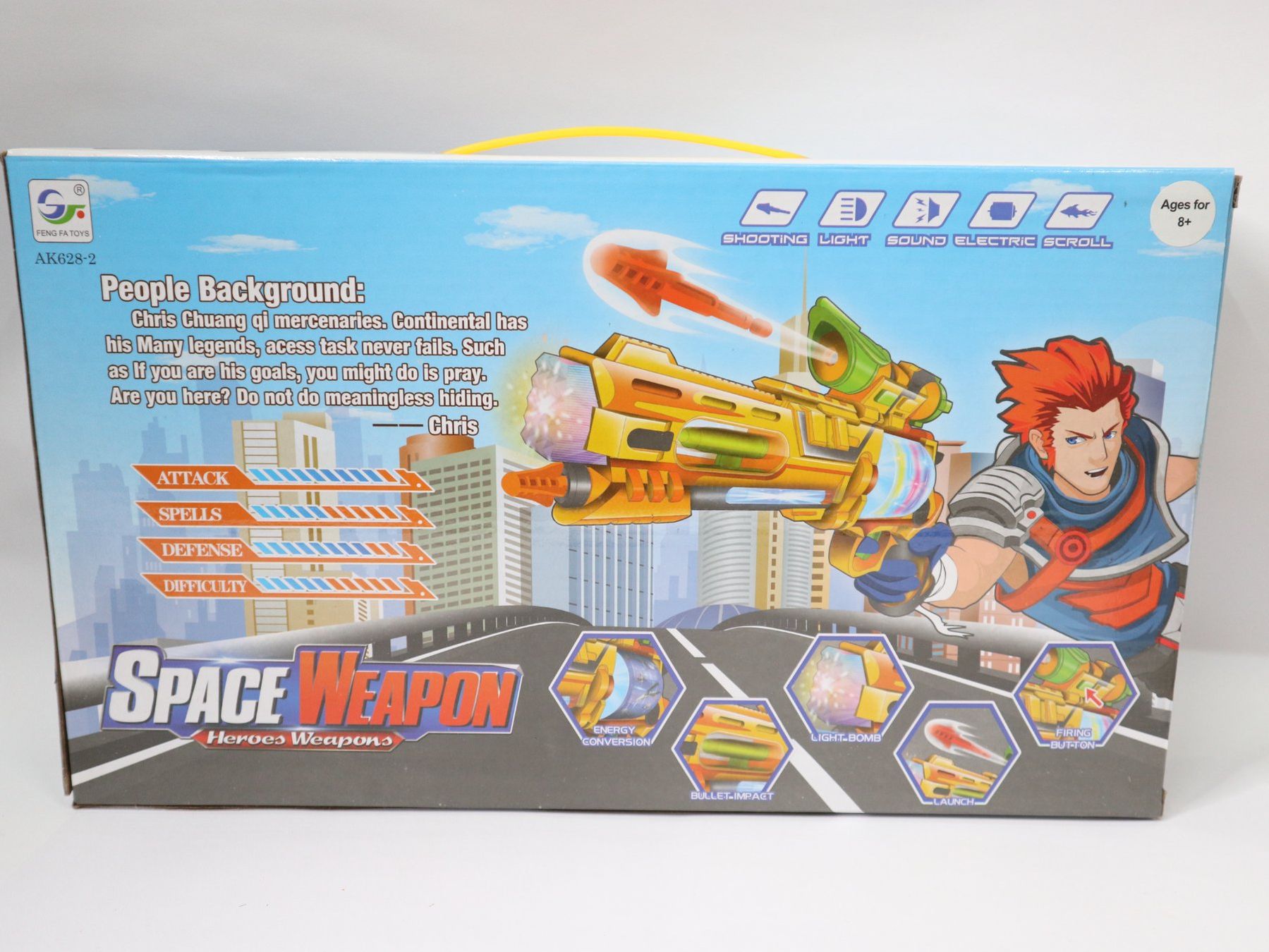 Spielzeuge: Grosse Pistole Space Gun Revolver neu – Neu und originalverpackt aus Eschenbach SG von Astalavista 2