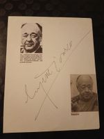 Eugène Ionesco - handsigniert - †1994