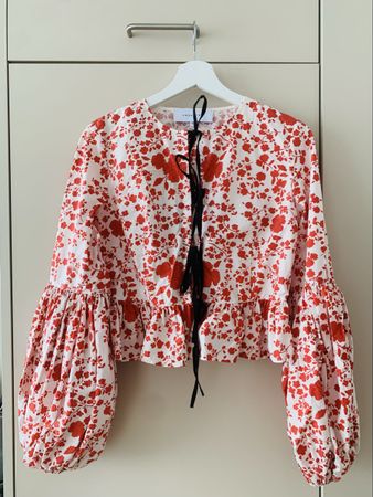 Naya Rea Chantal Bluse Gr. 36 mit Blumenmuster – Top Zustand
