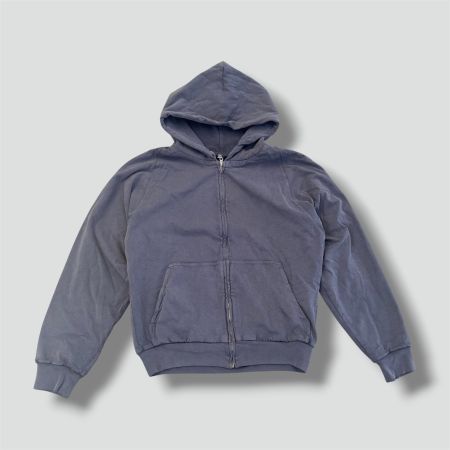 Yeezy Gap grey zip-up hoodie designer jacke S