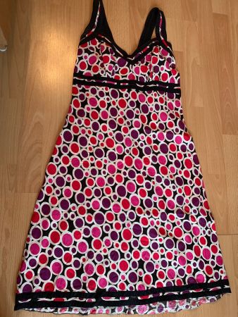 Jolie robe d’été à pois t. S