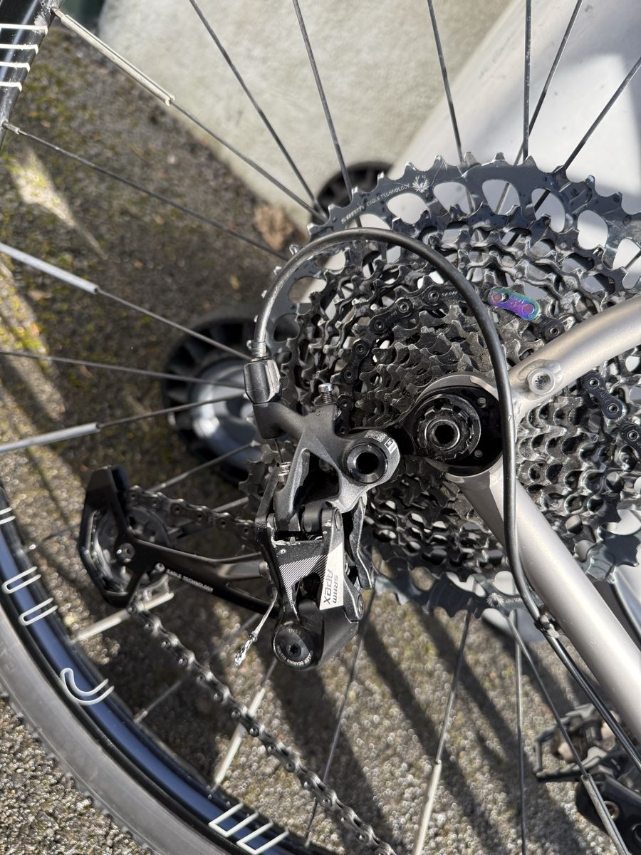Biciclette: Vélo de gravel titane CURVE  – Usato da Cologny venduto da Alexvipo 3