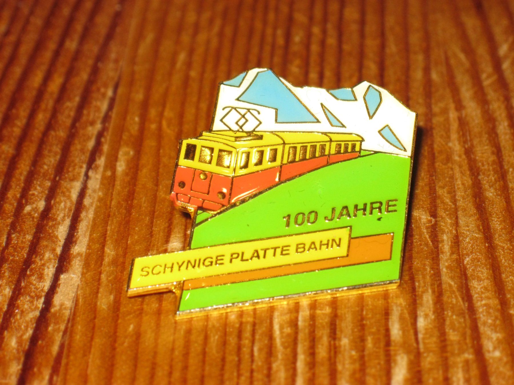 Placchette & Badge: Schynige Platte Bahn 100 Jahre Pin – Usato da Utzenstorf venduto da jue_5d6l