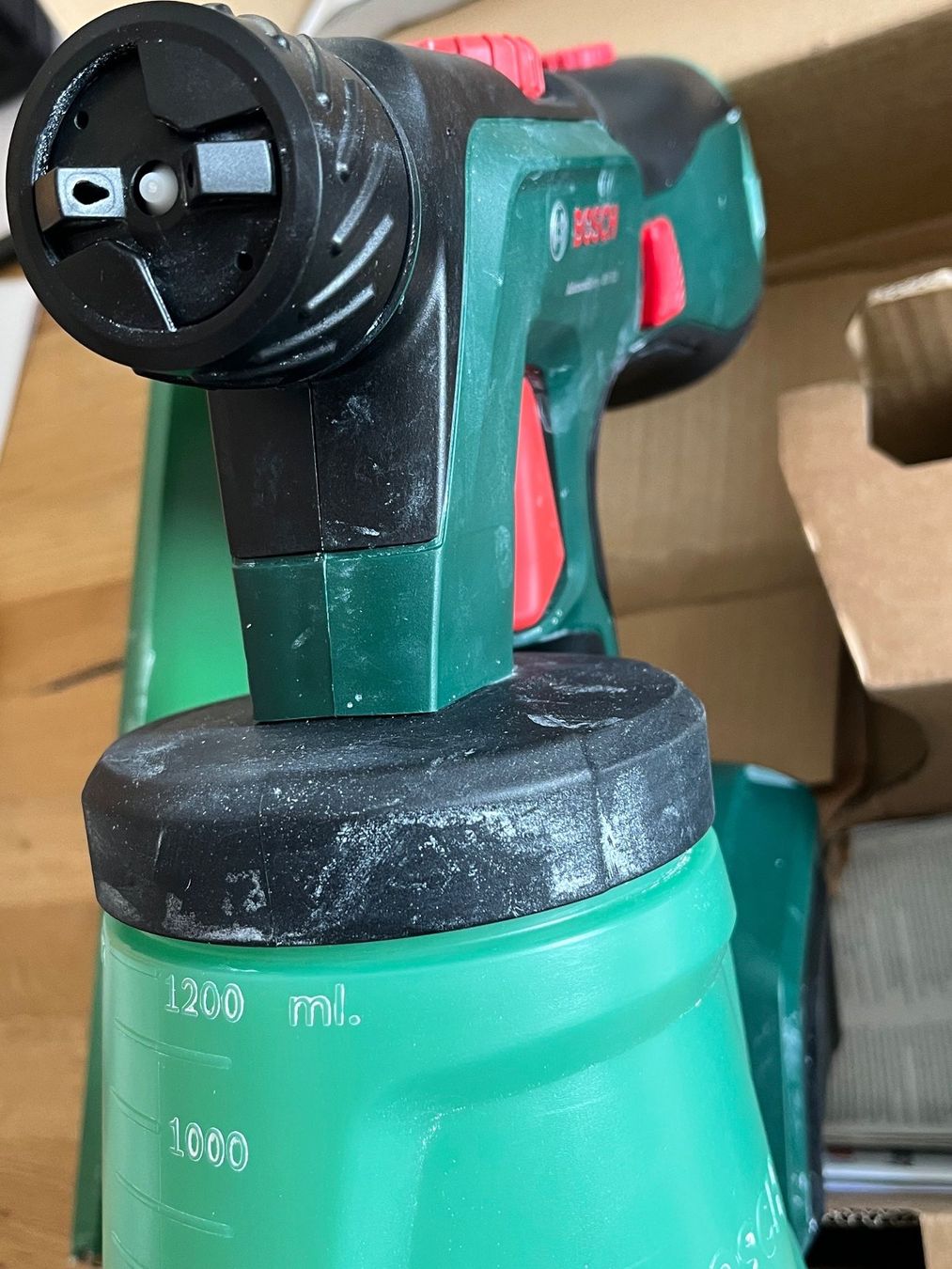 Bosch Alle Werkzeuge: BOSCH AdvancedSpray 18V-500 Sprühsystem mit Akku 4.0 Ah – Gebraucht aus Thundorf von popeye03 4