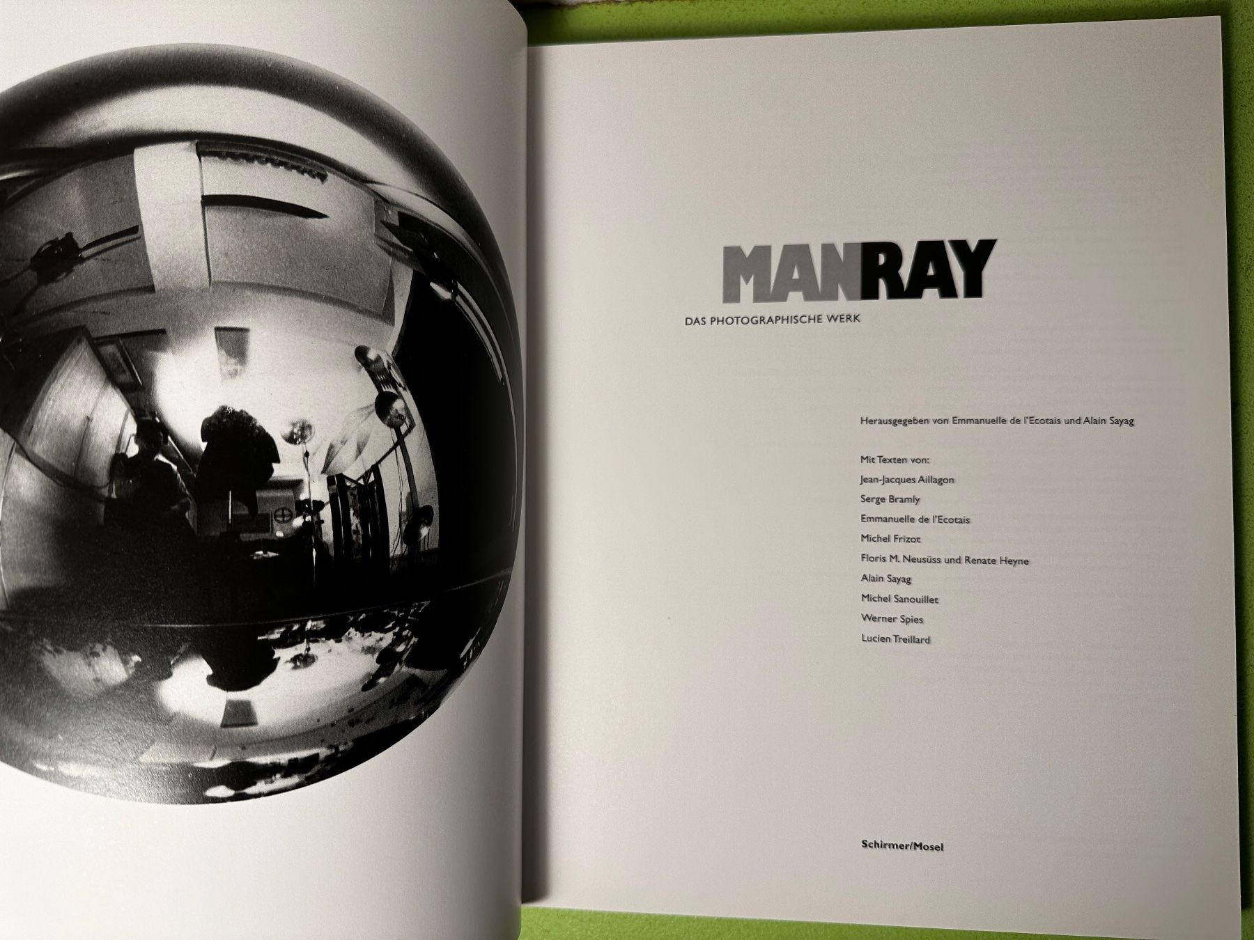 Libri: Man Ray. Das photographische Werk. – Usato da Zürich venduto da allp 1