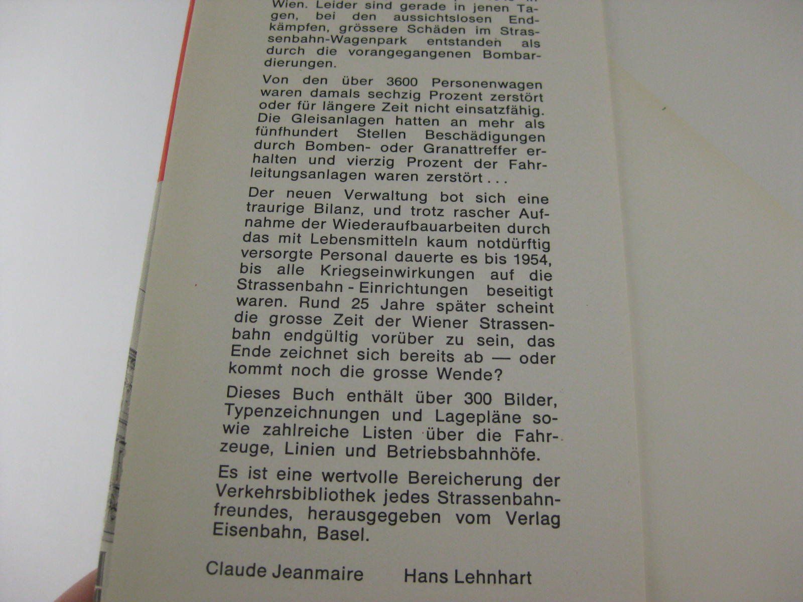 Libri: Die Wiener Strassenbahn 1945-1971 – Usato da Malters venduto da Marosko 2
