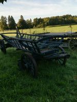 Leiterwagen antik mit Zugstange