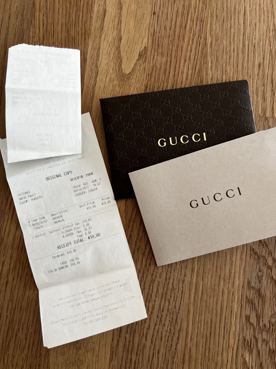Gucci Chaussures hommes: Gucci Sneakers Men Blue – Neuf (Voir description) à Wettingen par fau_g78n 5