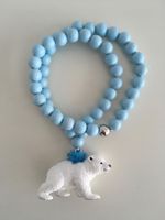SCHLEICH Kette Eisbär junges Hellblau