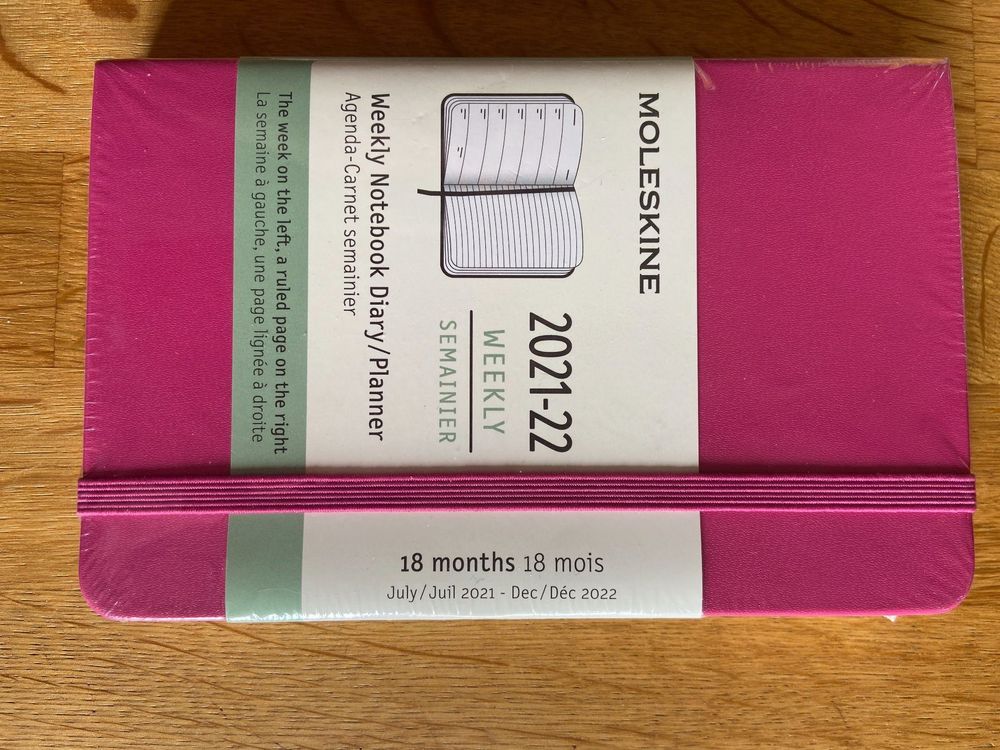 Moleskine weekly Planner 20212022 Kaufen auf Ricardo