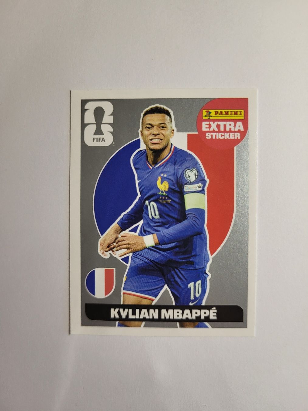 Panini Cartes à collectionner: EXTRA Sticker Panini Kylian Mbappé Silver – Neuf (Voir description) à Echallens par mal_z665