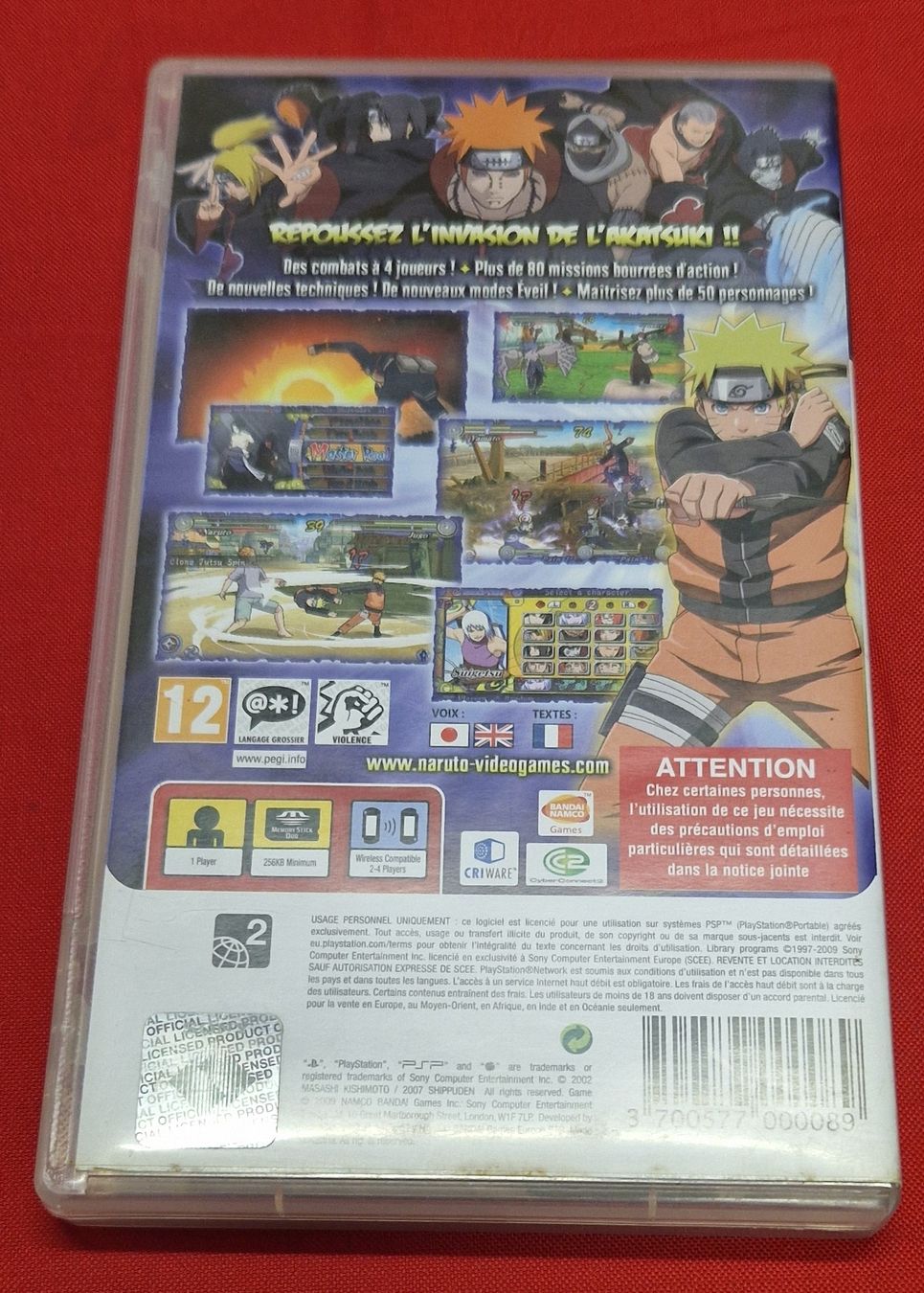 Sony Giochi: Naruto Ultimate Ninja Heroes 3 PSP – Usato da Villars-sur-Glâne venduto da MrLobTec 1