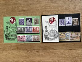 Vatikan - 2 Souvenir Lots 1966 und 1974